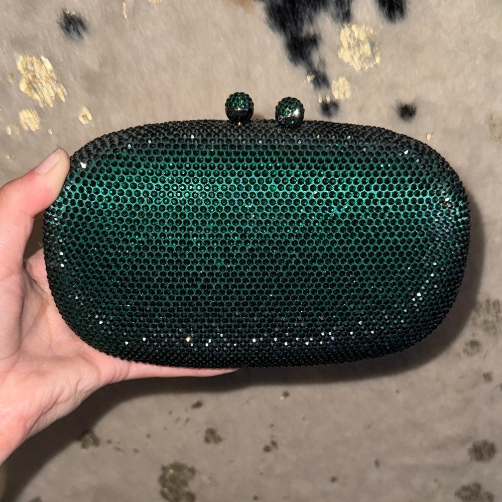 Elegant Green Clutch Bag